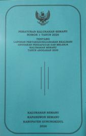 PERKAL NOMOR 1 TAHUN 2026 LAPORAN PERTANGGUNGJAWABAN REALISASI APBKAL TA. 2025